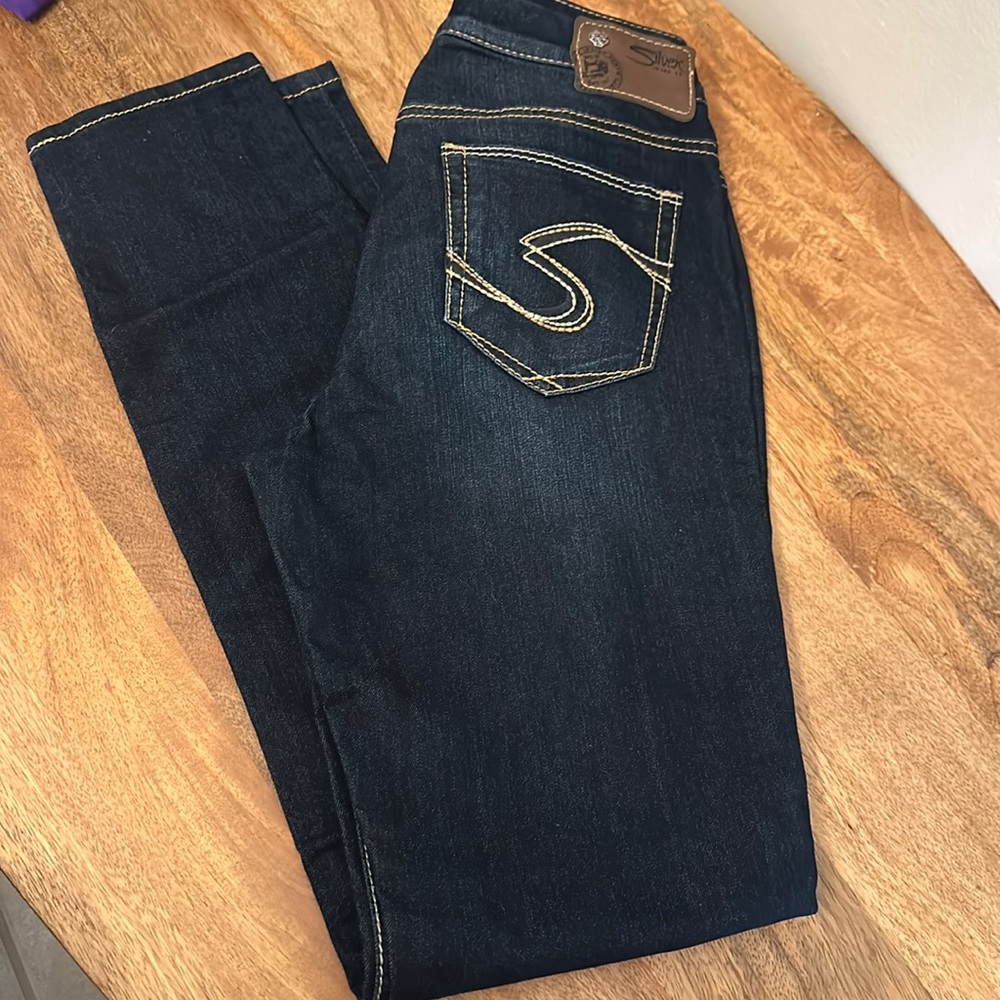 Women’s Silver suki jegging sz 29x 31